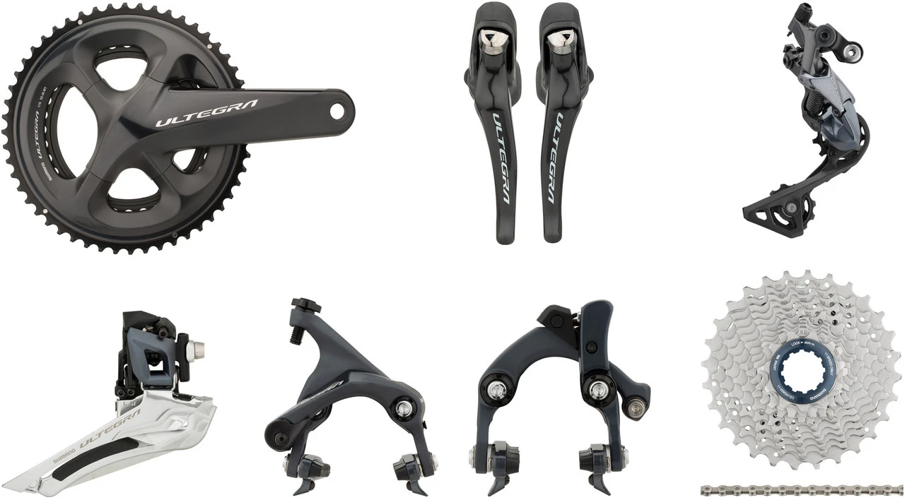 Shimano Ultegra R8000 Gruppe 2x11 34-50 Mit Direct Mount (HR Kettenstrebe) 3 Shimano Ultegra R8000 Gruppe 2x11 34-50 Mit Direct Mount (HR Kettenstrebe)