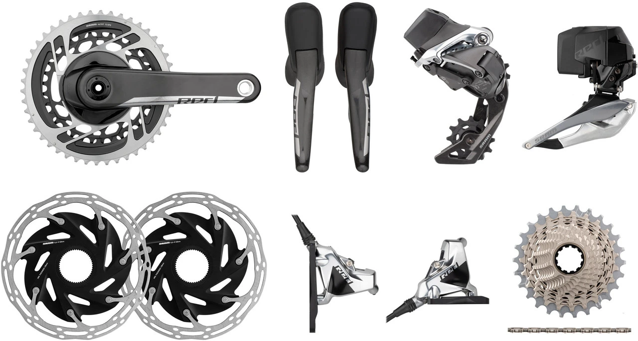SRAM Red ETap AXS HRD FM Gruppe 2x12-fach 33-46 CL Scheibenbremse 3 SRAM Red ETap AXS HRD FM Gruppe 2x12-fach 33-46 CL Scheibenbremse