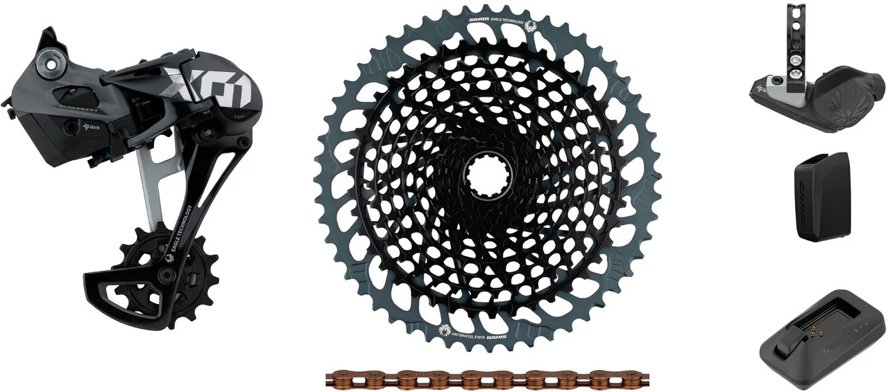 SRAM X01 Eagle AXS 1x12-fach Upgrade-Kit Mit Kassette 10 SRAM X01 Eagle AXS 1x12-fach Upgrade-Kit Mit Kassette – Bild 8