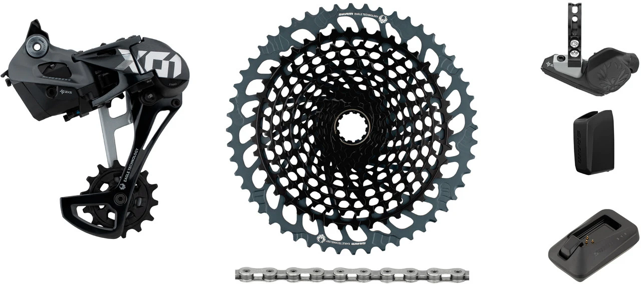 SRAM X01 Eagle AXS 1x12-fach Upgrade-Kit Mit Kassette 12 SRAM X01 Eagle AXS 1x12-fach Upgrade-Kit Mit Kassette – Bild 10
