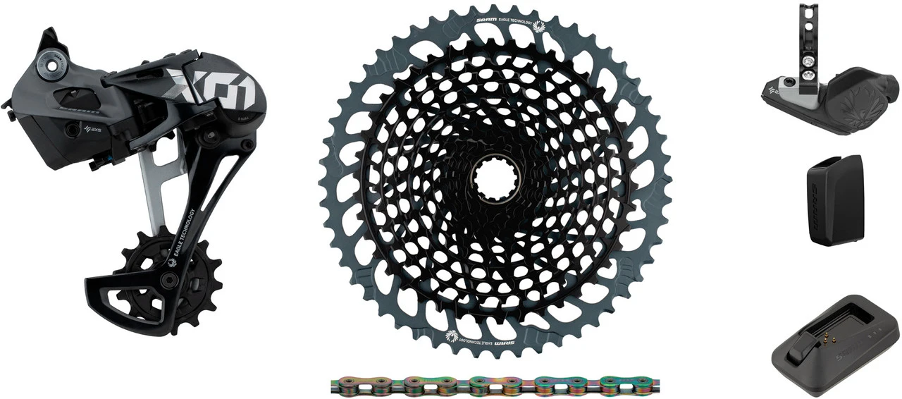 SRAM X01 Eagle AXS 1x12-fach Upgrade-Kit Mit Kassette 13 SRAM X01 Eagle AXS 1x12-fach Upgrade-Kit Mit Kassette – Bild 11