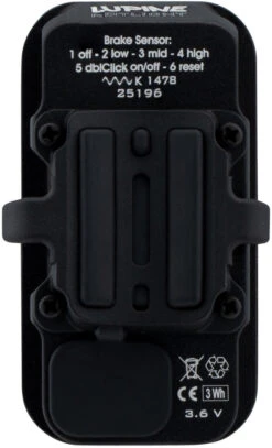 Lupine Rotlicht Rücklicht Mit Bremslicht Mit StVZO-Zulassung -Fahrradzubehör Rabatte 351600