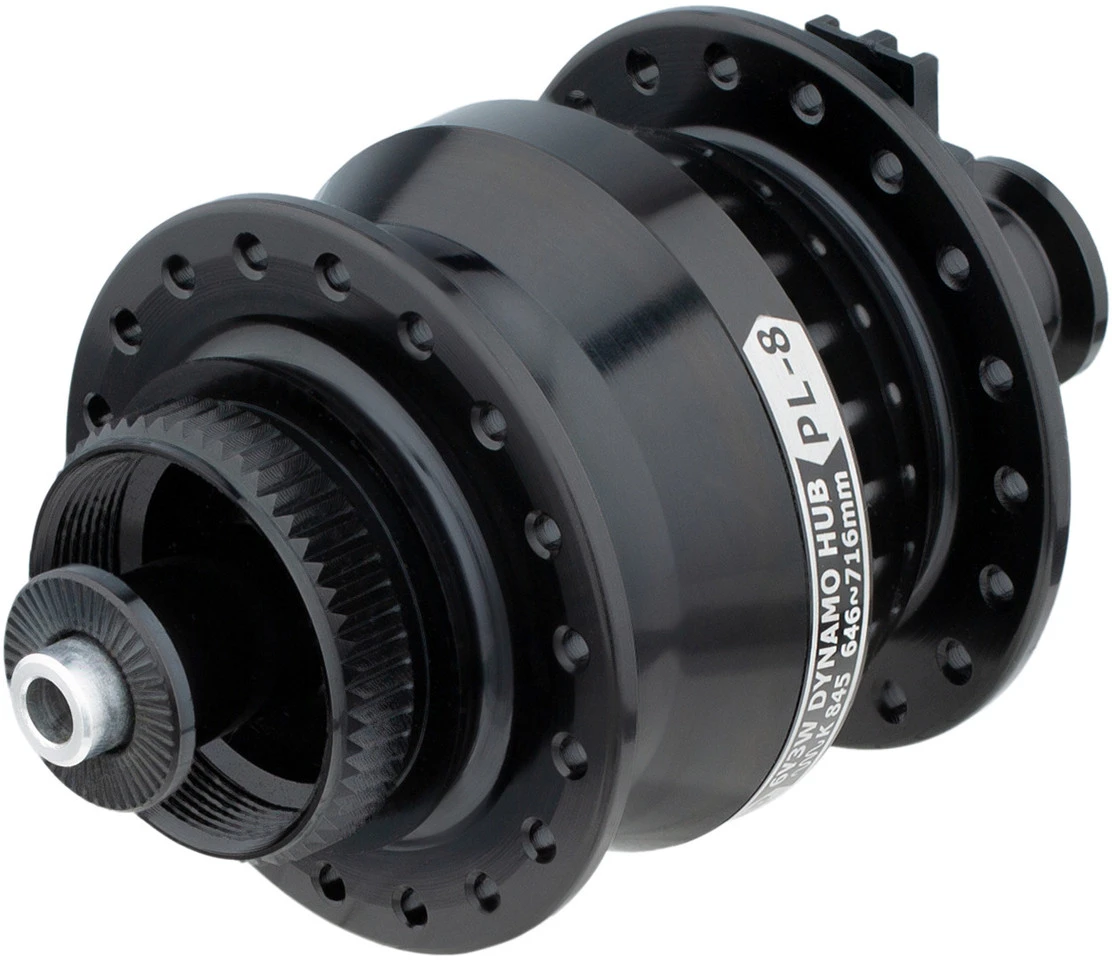 Nabendynamo PL-8 Disc Center Lock 4 Nabendynamo PL-8 Disc Center Lock – Bild 2