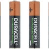 Duracell Akku AAA HR03 Rechargeable - 4 Stück -Fahrradzubehör Rabatte 385418