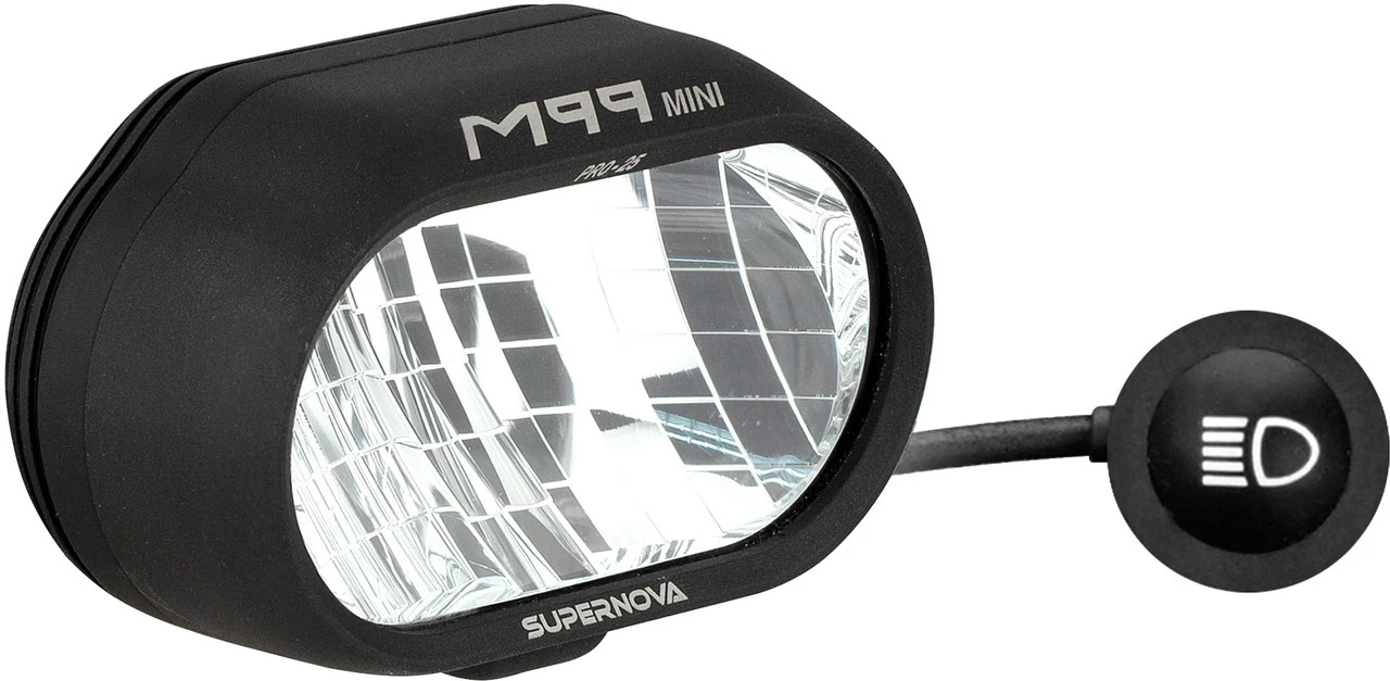 Supernova M99 Mini Pro 25 LED Frontlicht Mit StVZO-Zulassung 3 Supernova M99 Mini Pro 25 LED Frontlicht Mit StVZO-Zulassung