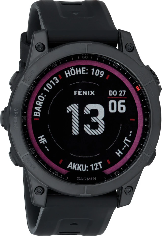 Garmin Fenix 7 Sapphire Solar Titan GPS Multisport-Smartwatch 3 Garmin Fenix 7 Sapphire Solar Titan GPS Multisport-Smartwatch
