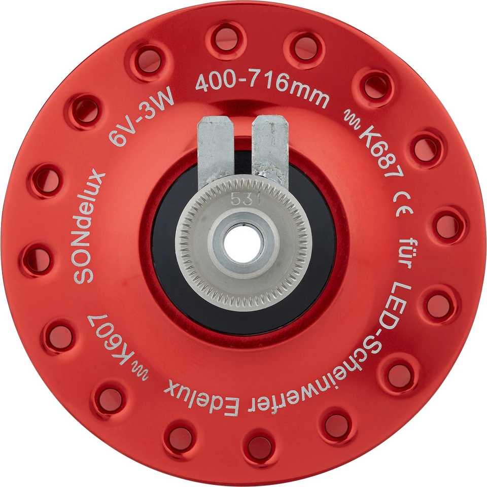 Delux Disc Center Lock Nabendynamo 14 Delux Disc Center Lock Nabendynamo – Bild 12