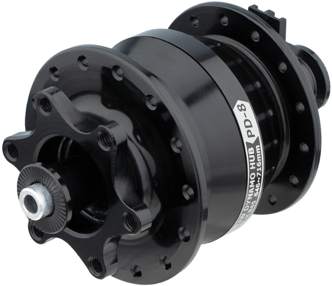 Nabendynamo PD-8 Disc 6-Loch 4 Nabendynamo PD-8 Disc 6-Loch – Bild 2